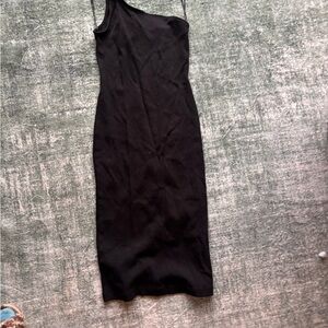 Nine West Black One-Shoulder Dress ⭐️5 for $30
